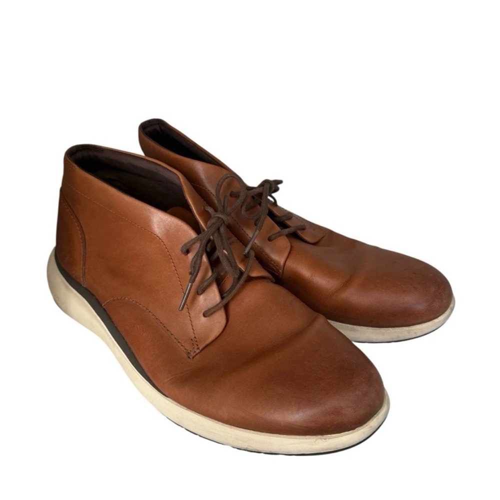 Cole Haan Original Grand Chukka Boots Brown Lace Up 10